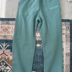 Comfrt Clothing kindness matters Men's Green Joggers